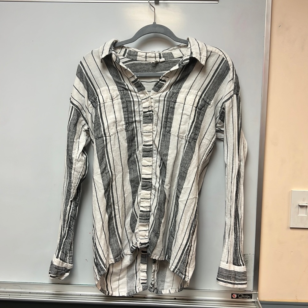 rip curl long sleeve open back top